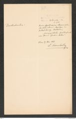 k.k. naturhistorisches Hofmuseum, Intendanzakten 1885-1896 (Hauer), Aktenzahl Z.718/1892, Seite 1